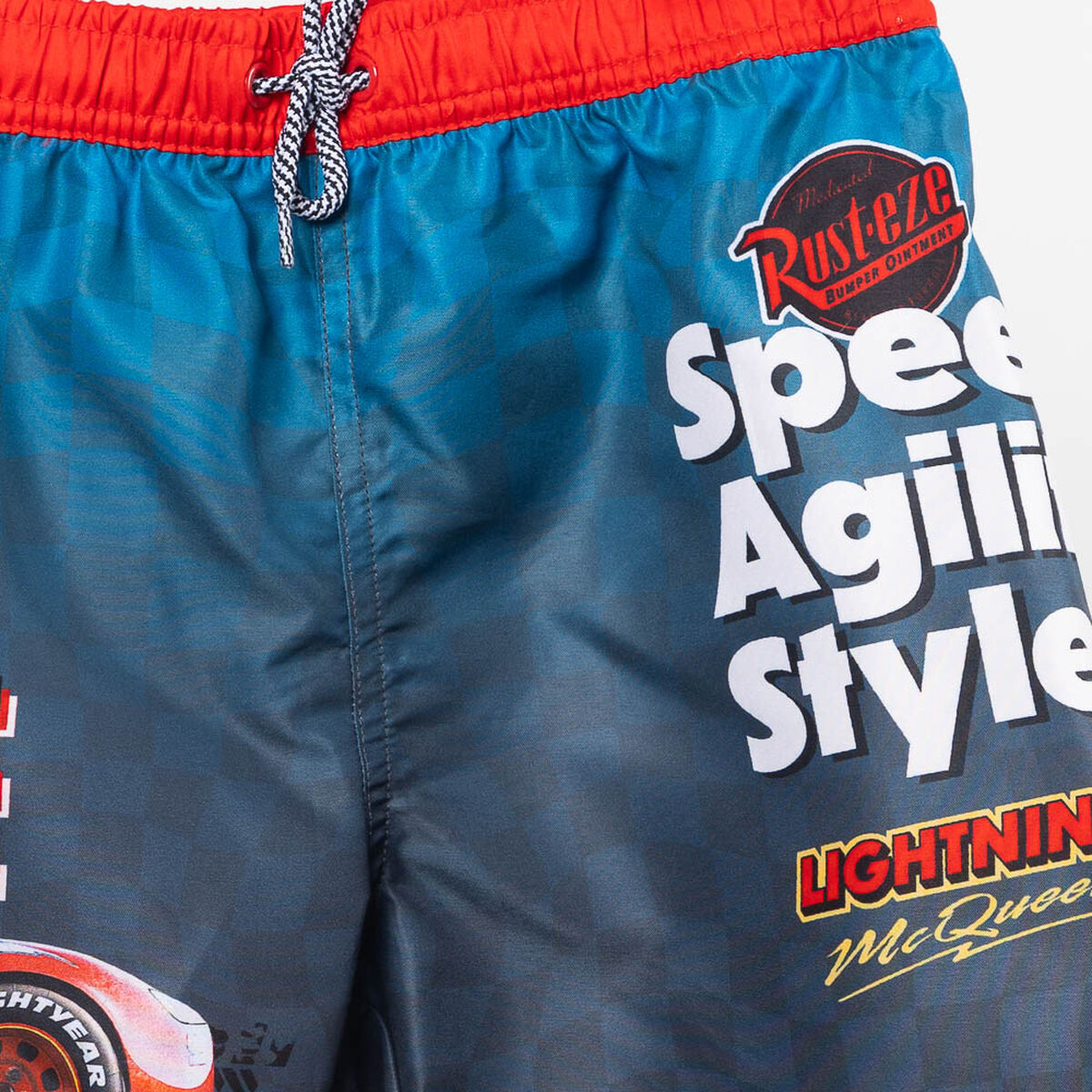 Traje de Ba&ntilde;o Short Ni&ntilde;o Mcqueen