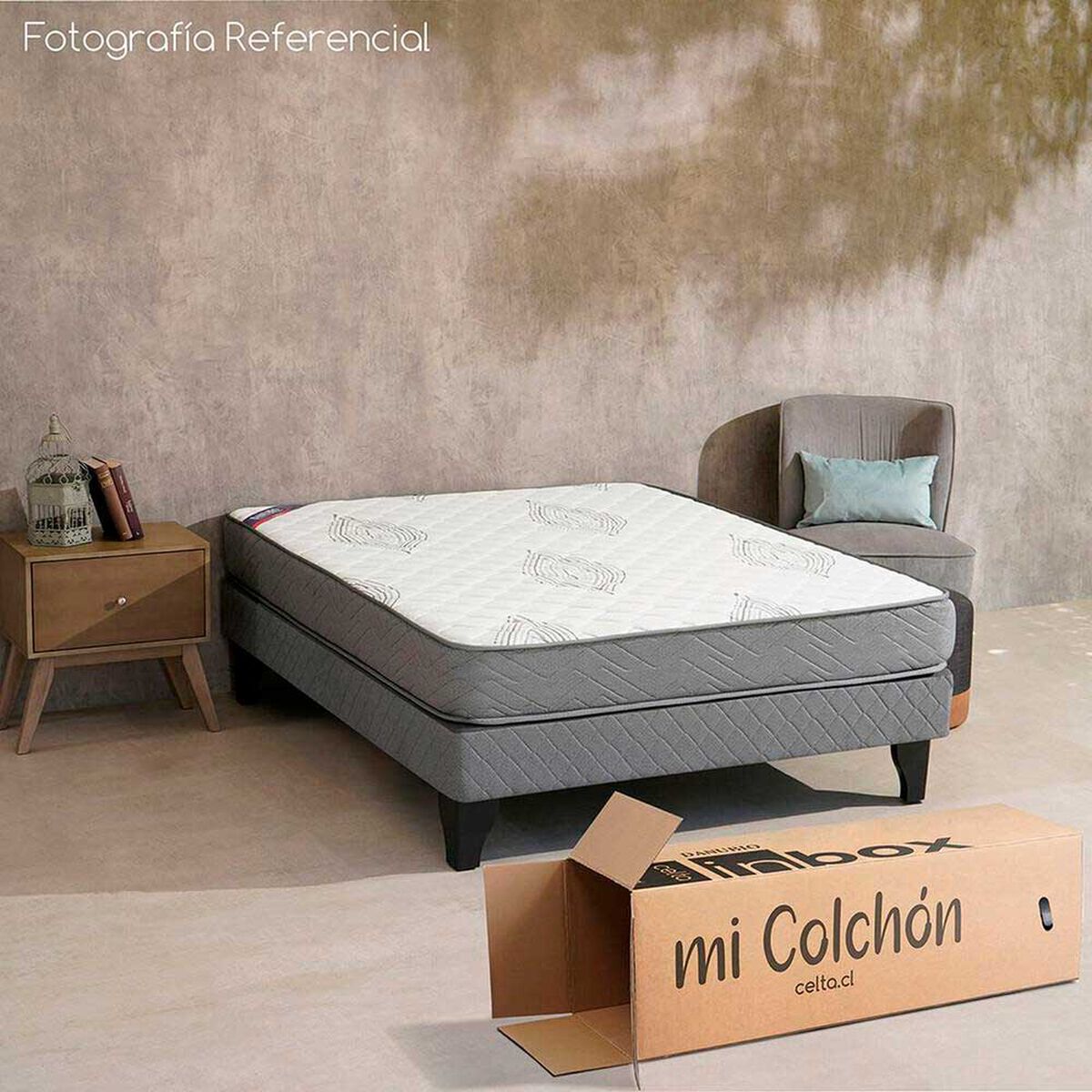 Cama Europea Celta Celta 2 Plazas Danubio