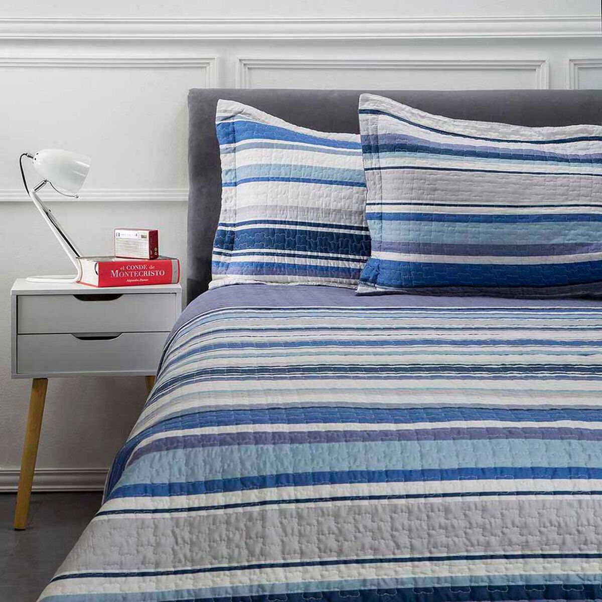 Cubrecama Estampado Casanova 2 Plazas Borja