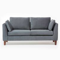 Sofá Barra Design Estocolmo 2 Cuerpos Gris