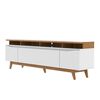 Rack TV Decocasa Flyn Stilo Hasta 75" Off White