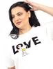 Polera Snoopy Manga Corta Mujer Extralindas