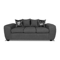 Sofá Elegant Detail Houston 3 Cuerpos Gris