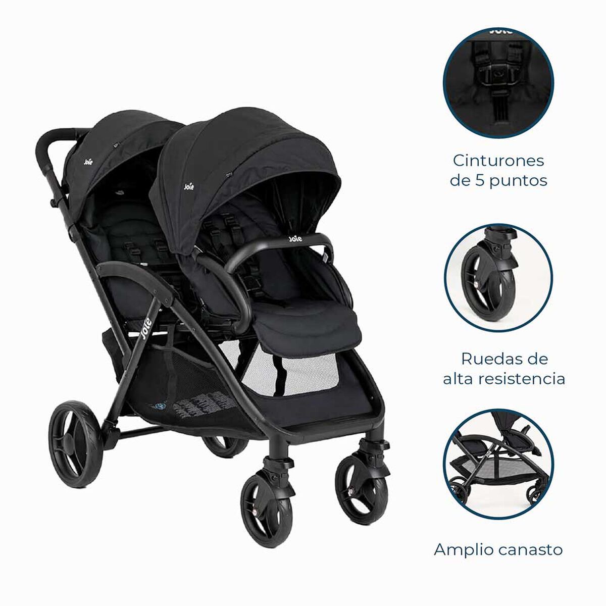 Coche Evalite Duo S1424 Shale Joie
