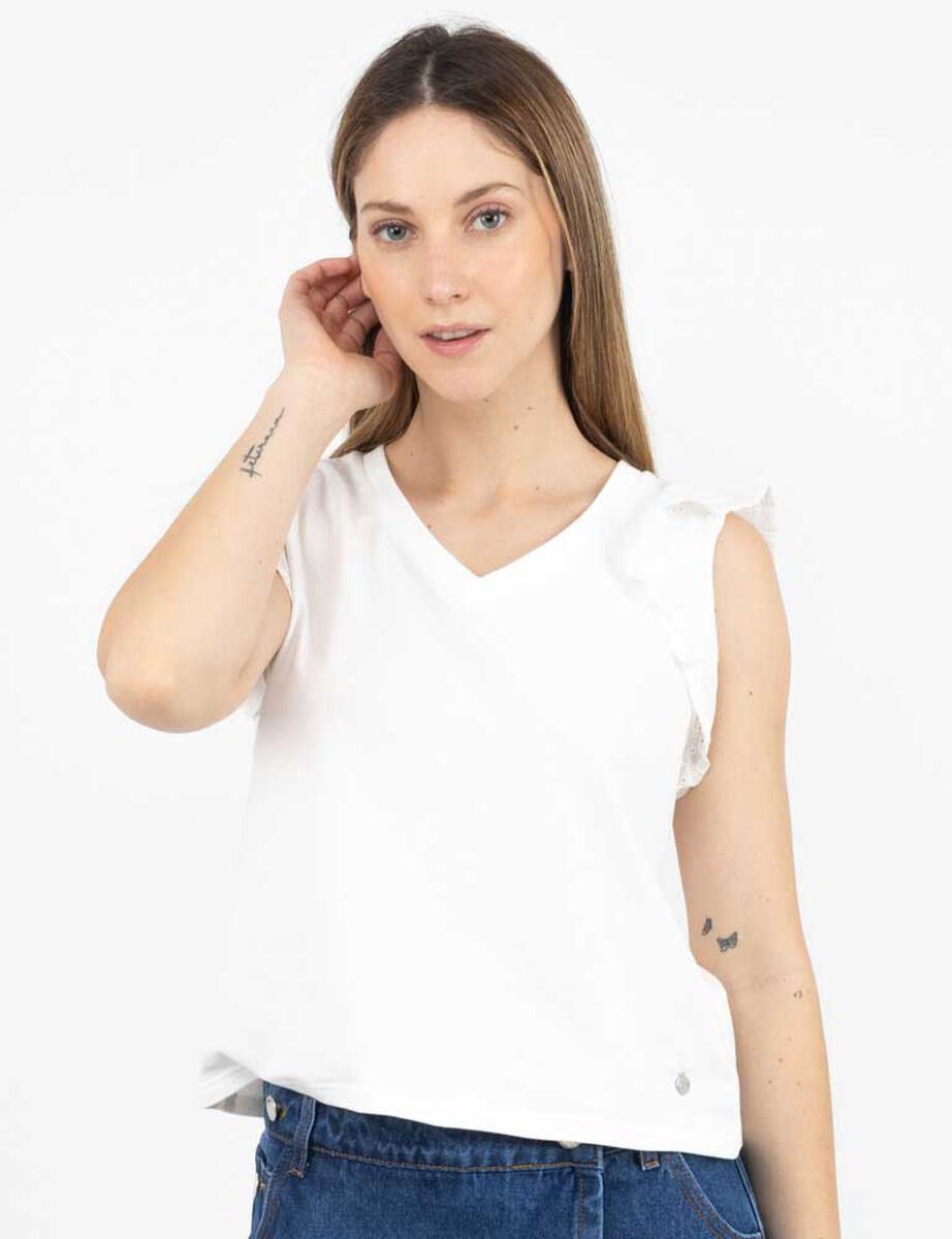 Polera Manga Corta Mujer Zibel