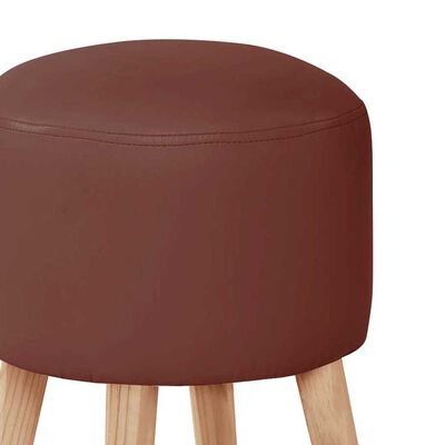 Imagen 2 del producto Pouf Latam Home Nantes PU Chocolate