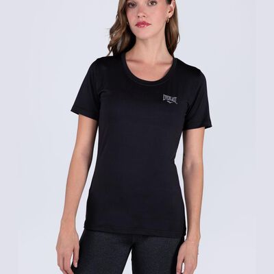 Polera Manga Corta Fitness Mujer Everlast