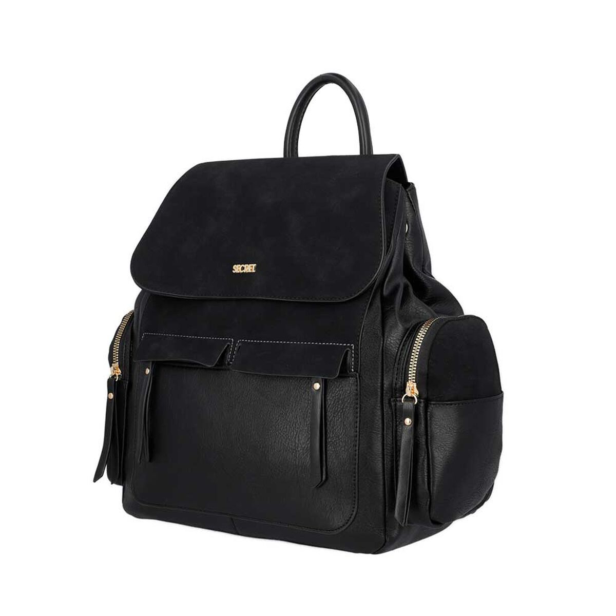 Mochila Bergen Mujer Negra Secret