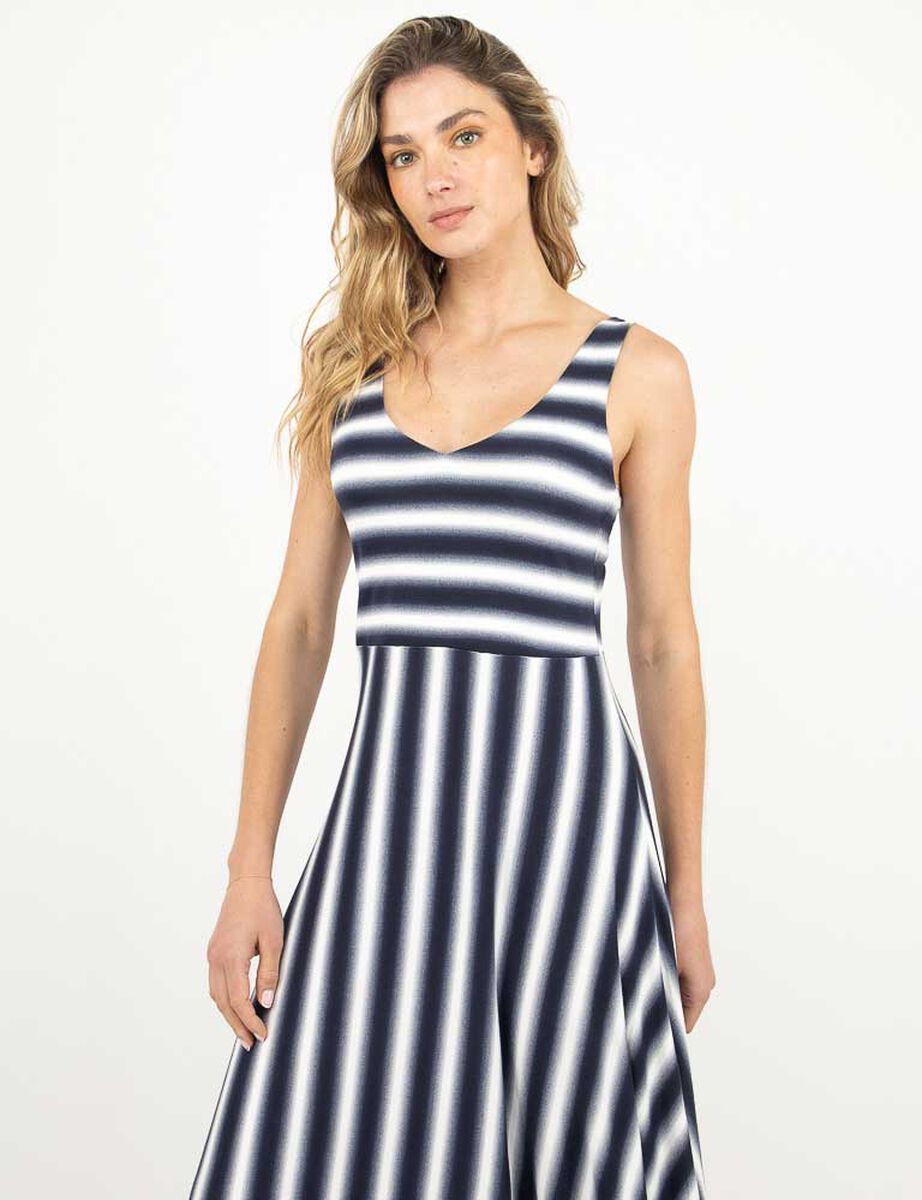 Vestido Maxi Sin Mangas Mujer Zibel