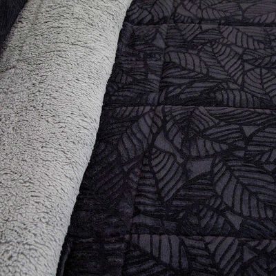 Imagen 2 del producto Cubrecama Doral 1,5 Plazas Negro Outboss Sherpa