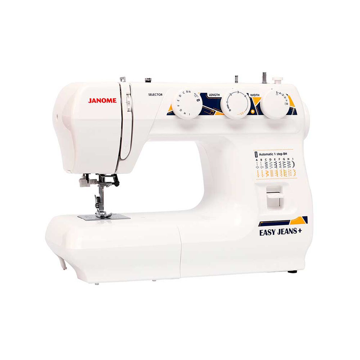 Máquina de Coser Mecánica Janome Easy Jeans +