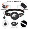 Collar para Gato Laudtec Airtag Negro