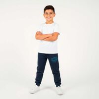 Pantalón Buzo Niño Chess Azul, Burdeo, Gris, Negro