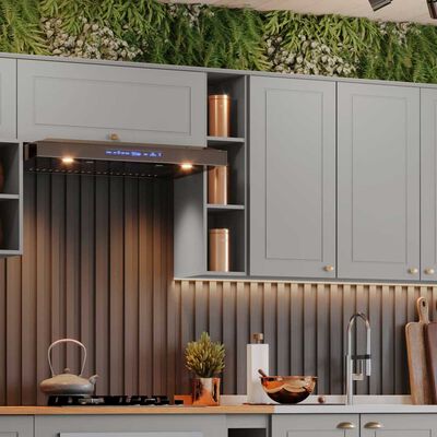 Imagen 2 del producto Modulo Aereo de Cocina Home Mobili Blas Gris