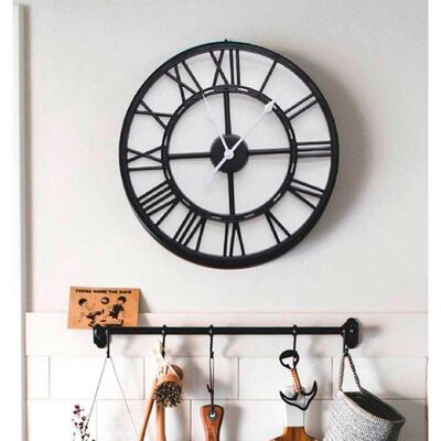 Imagen 2 del producto Reloj de Pared Plástico Vgo Circular 50 cm Negro