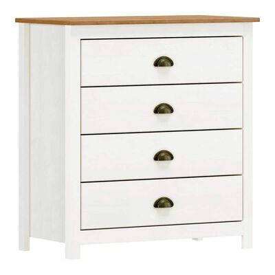 C&oacute;moda Roca Posadas 4 Cajones Blanco