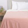 Frazada Polar Sherpa Mashini 2 Plazas Liso Coral