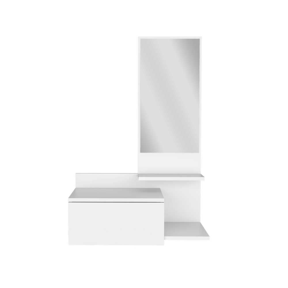 Mueble Recibidor TuHome Vienna 1 Cajón Blanco