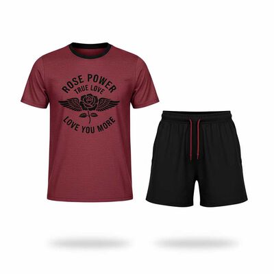 Imagen 2 del producto Pijama Manga Corta Hombre Soviet Burgundy