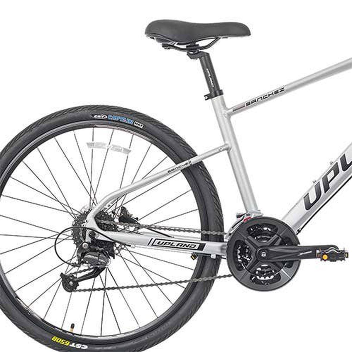 Bicicleta Upland Sanchez Aro 27,5 Híbrida 650B, Plata
