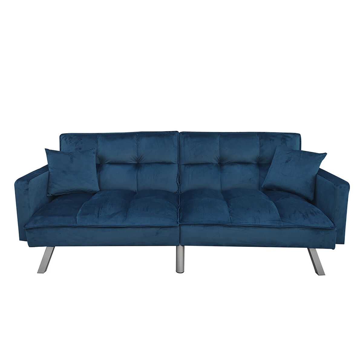 Sofá Cama Casanova Ankara Blue 3 Cuerpos