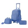 Pack Trik Mochila L con Ruedas +Lonchera+Estuche Totto
