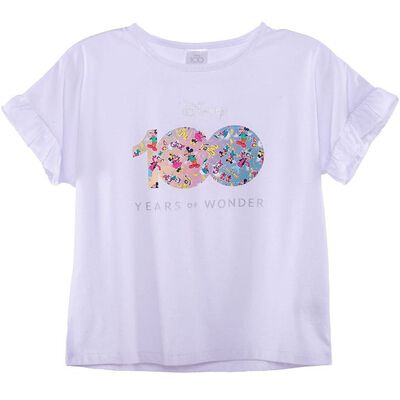 Polera de Algodón 100 Años Niña Disney