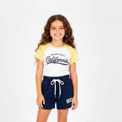 Polera Manga Corta Ni&ntilde;a Chess