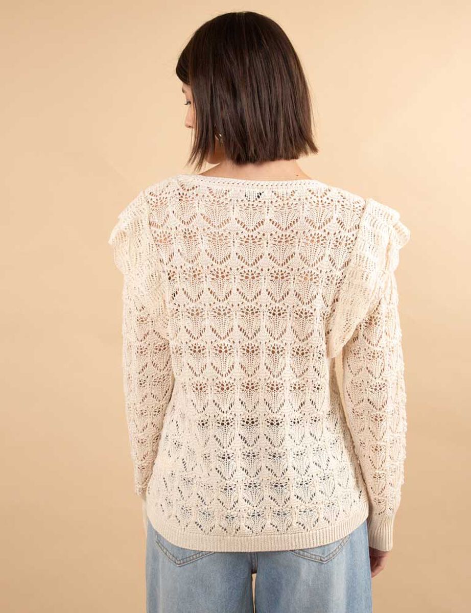Sweater Crochet Mujer Zibel
