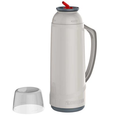 Imagen 2 del producto Termo Soprano con Boquilla Gris 1 lts