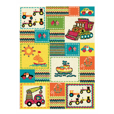 Imagen 1 del producto Alfombra Interior Idetex Infantil Happy Boy 100 x 133 cm