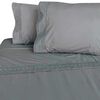 Juego de S&aacute;banas Illusions 180 Hilos 2 Plazas Broderie Gris