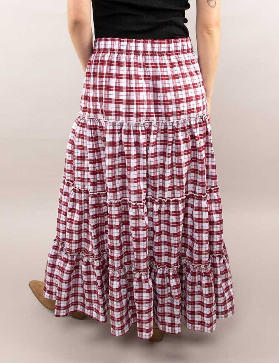Falda Maxi Tartán Mujer Icono