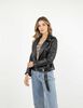 Chaqueta Biker Ecocuero Mujer Zibel