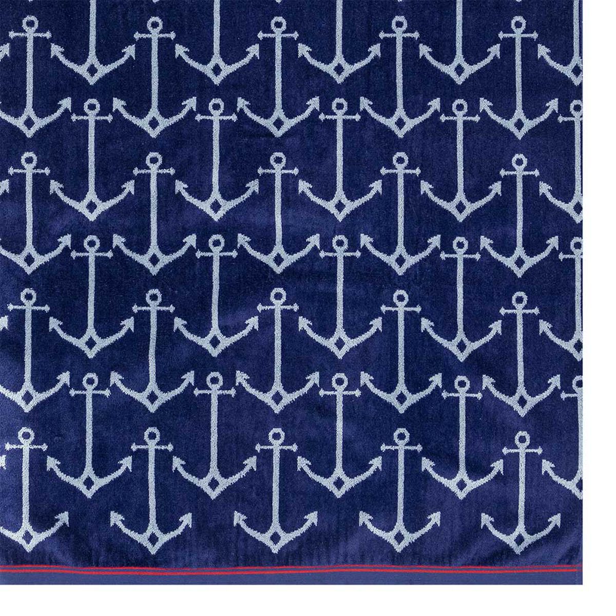 Toalla de Playa Jacquard Casanova Anchor 86 x 160 cm