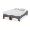 Cama Europea CIC Base Dividida 2 Plazas Excellence Plus + 2 Almohadas