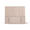Respaldo Latam Home King Sorrento Cuero Beige