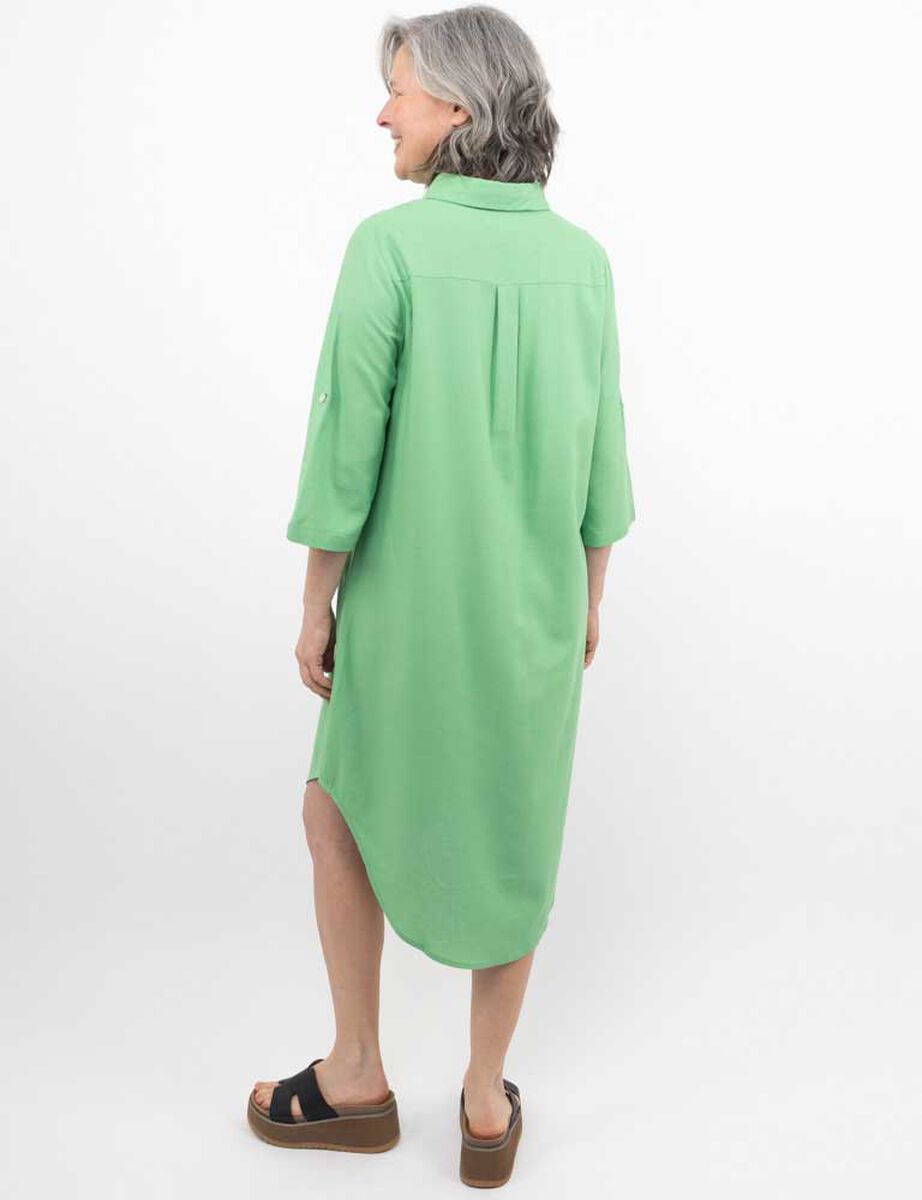 Vestido Midi Manga Larga Mujer Portman Club