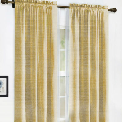 Imagen 2 del producto Combo Cortinas Doral Agatha 220 x 140 cm Maiz