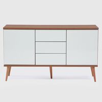 Buffet Roca Copihue 2 Puertas 3 Cajones Blanco