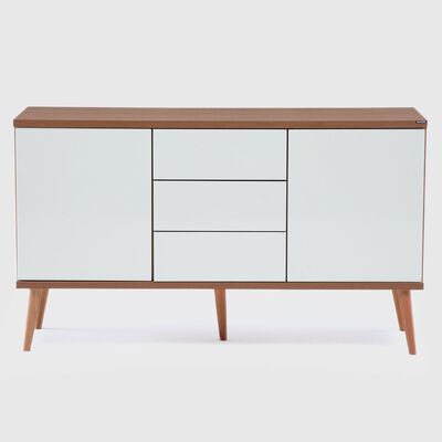 Buffet Roca Copihue 2 Puertas 3 Cajones Blanco