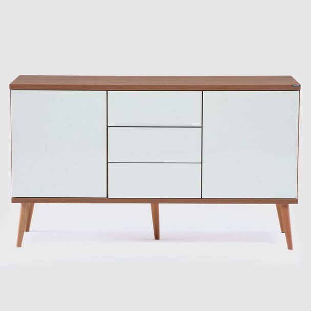 Buffet Roca Copihue 2 Puertas 3 Cajones Blanco