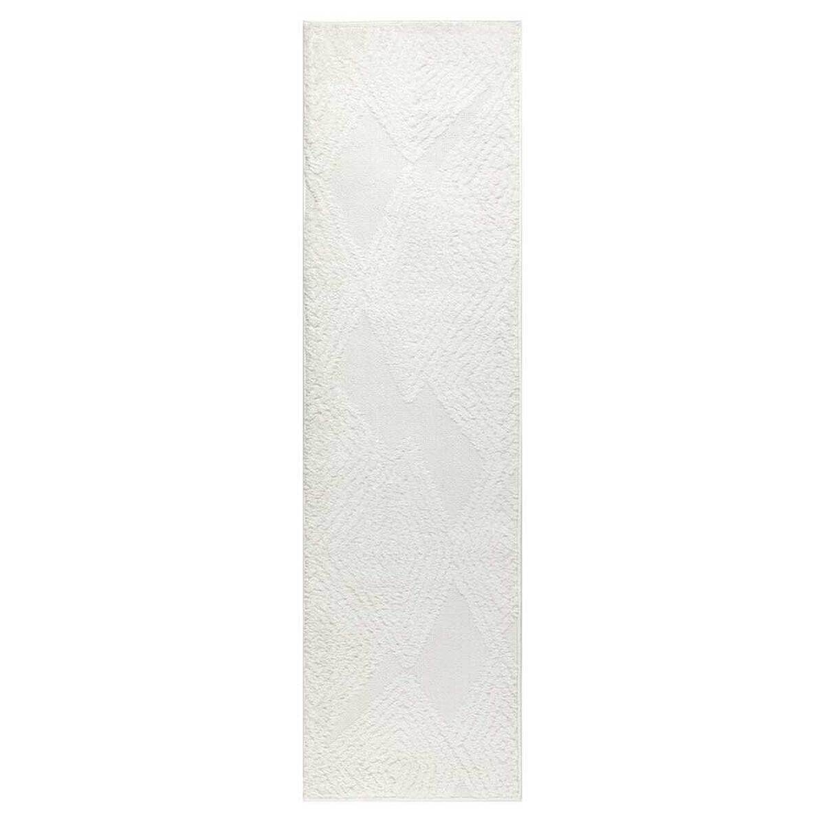 Alfombra Pasillo Modalfo Palafito Blanca 70 x 230 cm