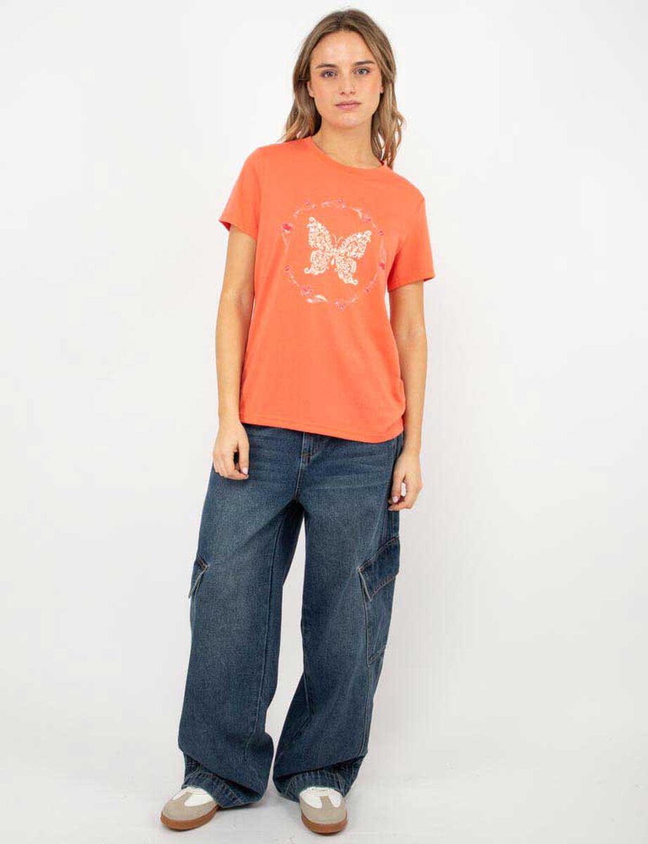 Polera Con Estampado Mujer Icono