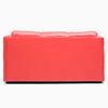 Juego de Living Cabsur Galicia Sof&aacute; 3 Cuerpos + Sof&aacute; 2 Cuerpos PU Rojo