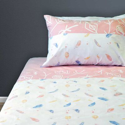 Imagen 1 del producto Juego de Sábanas Doral 200 Hilos 1 Plaza Doral Blue Diseño 4