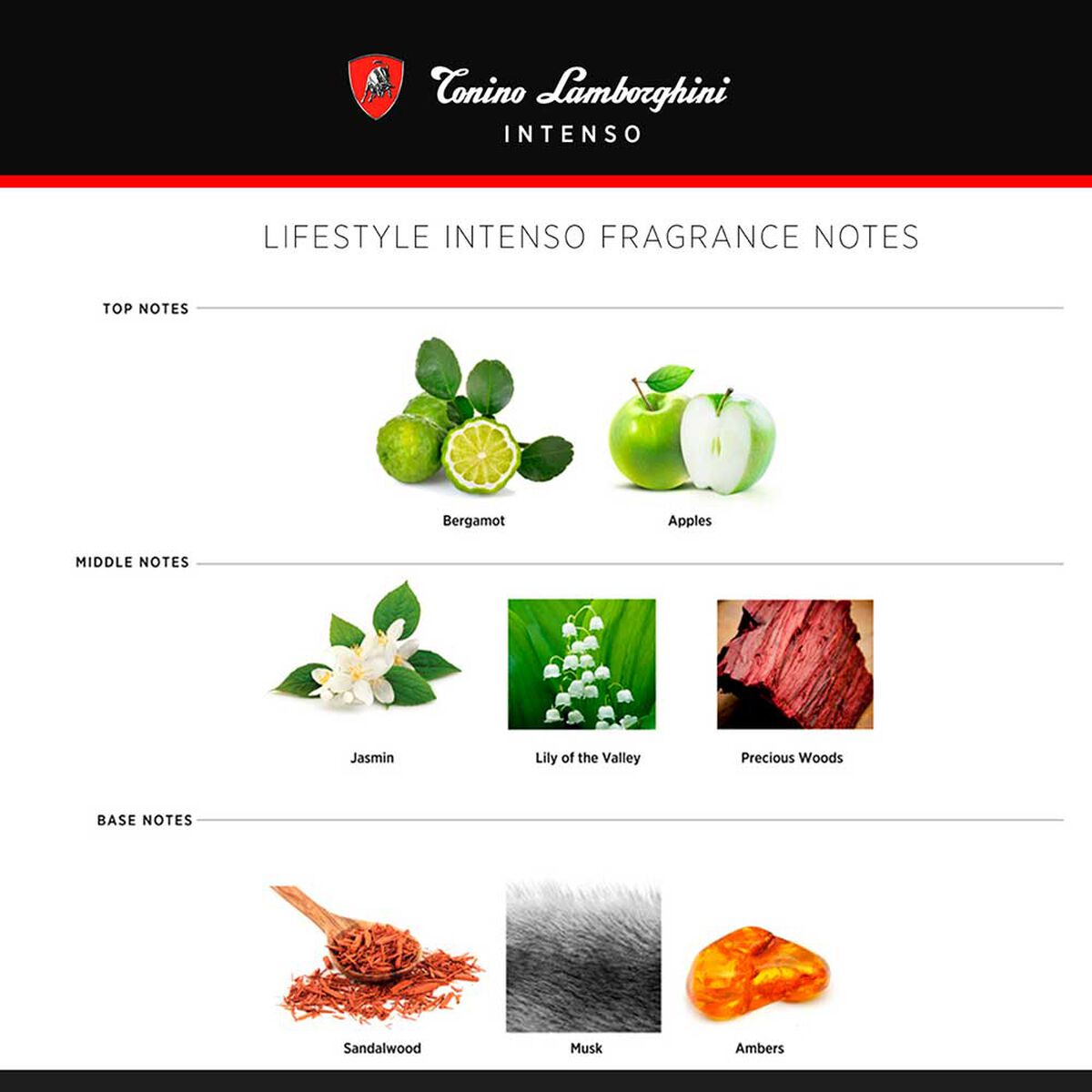 Perfume Lamborghini Hombre Intenso EDT 125 ML