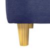Sofá Innovamuebles Eagle Tela 3 Cuerpos Azul