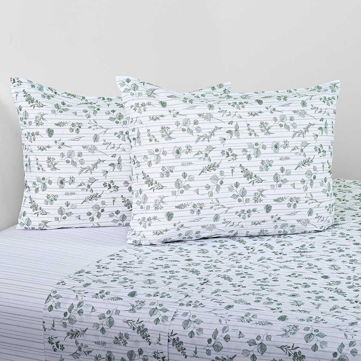 Juego de S&aacute;banas Cannon King Pradela 200 Hilos Blanco