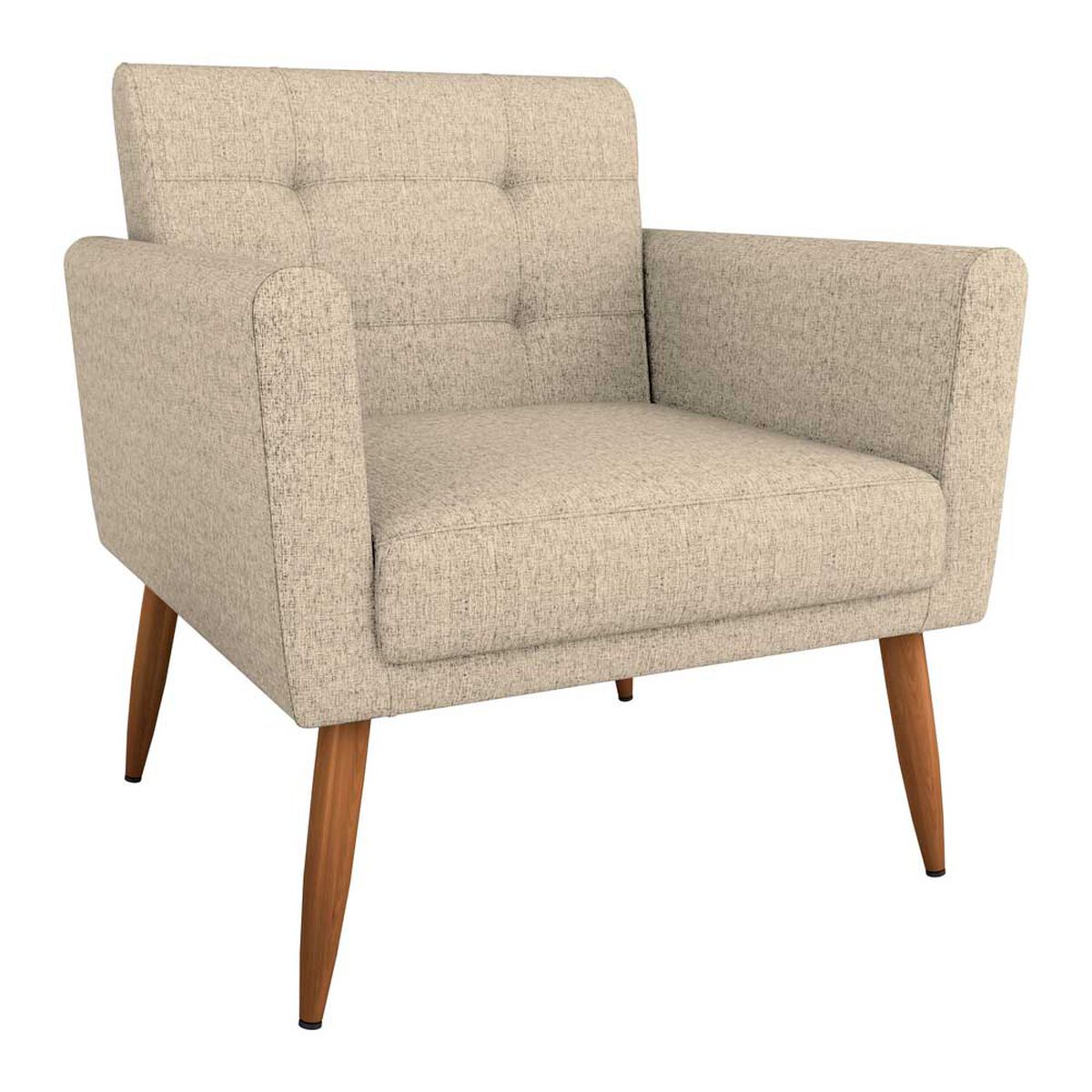 Poltrona Decocasa Cancun F439 Gris Claro